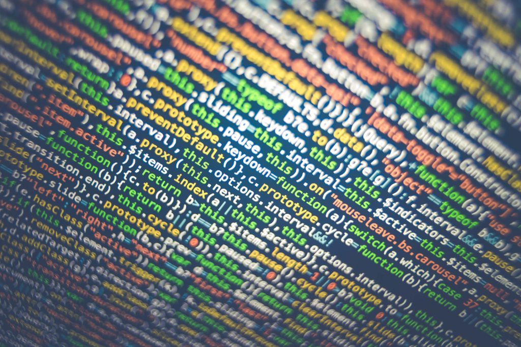 datos en código